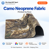 Tissu néoprène camouflage à motif de sentier, imprimé sur mesure, matériau flexible pour combinaisons de plongée, sacs, équipement de sport de plein air, OEM ODM