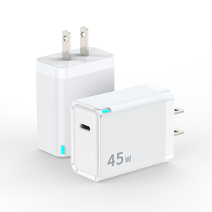 Cargador de Pared CE V0 de 45W GaN USB C <span class=keywords><strong>PD3</strong></span>.<span class=keywords><strong>0</strong></span> PPS, Rápido y Compacto, con Enchufe para EE. UU., UE y Reino Unido, para las Necesidades Diarias de Alimentación de Dispositivos - Product Image 2