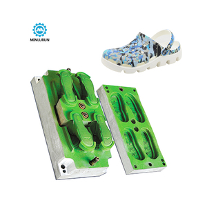 اثنين من الألوان إيفا المطاط عبر تسد صندل عارضة حقن الأحذية العفن المصنع مباشرة قوالب - Product Image 1