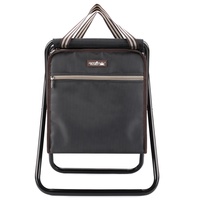 Sac isotherme de luxe en polyester avec fonction chaise, léger, grand compartiment alimentaire, poche avant, poignée de transport TAWA