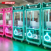 Marwey Meilleure Vente Machine à griffes commerciale personnalisée pour peluches, à monnayeur, pour centres commerciaux, aires de jeux intérieures et salles de jeux