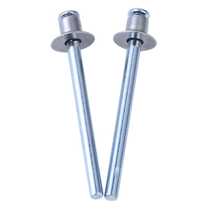 SDPSI DCT Zinc plateado acero completo lado plano doble cabeza avellanada tirar a través de remache ciego PT para puerta ventana gabinete - Product Image 5