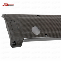 Couvercle de moteur en FIBER de carbone, couverture noire pour BMW série 3 E46 M3, 1999 — 2005