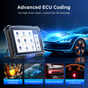 MUCAR VO8 34 Outil de diagnostic professionnel avec réinitialisation, codage ECU complet, <span class=keywords><strong>test</strong></span> bidirectionnel, mises à jour gratuites à vie, scanner OBD2 pour voiture - Product Image 6