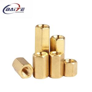 Connettore distanziatore distanziatore esagono dado in ottone - Product Image 3