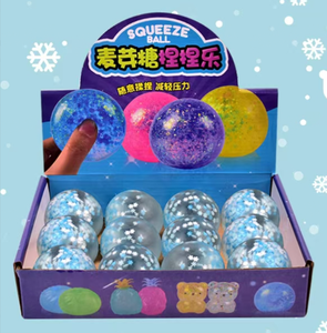 Jouet à presser Flocon de neige en Maltose, Cube transparent anti-stress à rebond lent, Vente en gros, Jouet souple écologique en Maltose pour filles et enfants - Product Image 6