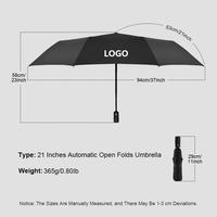 Fournisseur de Parapluie Pliant Automatique Compact Imperméable pour Voyage Extérieur Portable Personnalisé Traditionnel Trois Plis avec Logo