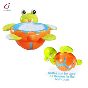 Jouets de bain pour bébé Chengji, vente en gros, arroseur <span class=keywords><strong>d</strong></span>'<span class=keywords><strong>eau</strong></span>, <span class=keywords><strong>tortue</strong></span> empilable - Product Image 6