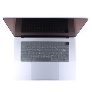 Film de <span class=keywords><strong>clavier</strong></span> en silicone transparent ultra-fin imperméable pour <span class=keywords><strong>Macbook</strong></span> <span class=keywords><strong>Pro</strong></span> M1 A2338 Housse de <span class=keywords><strong>clavier</strong></span> A2251 2020 Pro16 A2485 - Product Image 6