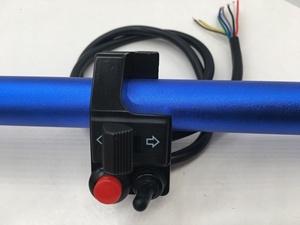 Accessoires pour motos, interrupteur de moto, interrupteur de modification à trois fonctions, interrupteur de phare, de clignotant, de klaxon et d'alimentation - Product Image 5