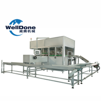 Machine d'emballage automatique de couches WELLDONE, machine de fabrication de produits pour couches, machine d'emballage pratique pour couches pour adultes