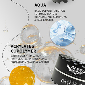 น้ำมัน argan ขี้ผึ้งสำหรับผู้ชายสำหรับช่างตัดผมฉลากตามสั่ง - Product Image 5