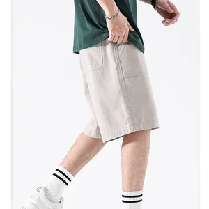 Celana pendek olahraga pria Logo nama kustom celana pendek jaring Fitness Gym lari berkualitas tinggi celana pendek jala pakaian Jogger basket untuk pria/
