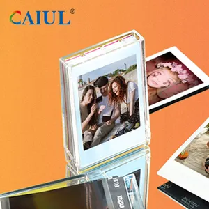 2022新产品CAIUL独家外观电脑照片支架亚克力盒子框架富士Instax迷你电影