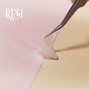 Almohadilla de pestañas <span class=keywords><strong>RISI</strong></span>, Parche de Gel para extensión de pestañas, parches finos debajo de las almohadillas para los ojos, logotipo personalizado - Product Image 5