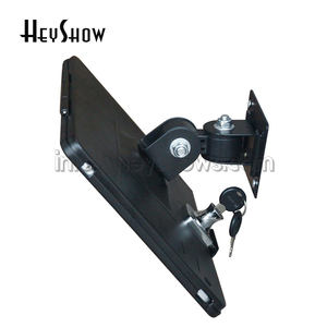 Support mural de sécurité antivol pour <span class=keywords><strong>tablette</strong></span>, avec verrouillage, support d'affichage, étui rotatif, <span class=keywords><strong>fixation</strong></span> par vis pour iPad 2/3/4 Air/Air 2/Pro 9,7 pouces - Product Image 3