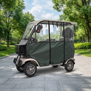 HLD Promotion : Quadricycle Électrique à Quatre Roues, Type Ouvert avec Toit, Design Tendance, Haute Vitesse, pour Passagers - Product Image 1