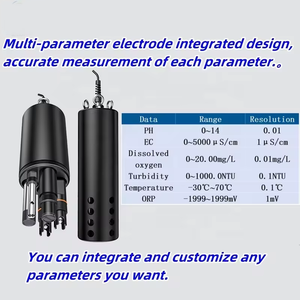 เครื่องวัดคุณภาพน้ำ 6 in 1 แบบพกพา วัดค่า DO PH EC ORP ความขุ่น อุณหภูมิ วิเคราะห์หลายพารามิเตอร์ - Product Image 3