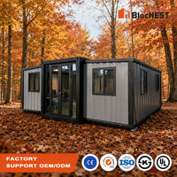 BlocNEST Maison Conteneur Extensible de Luxe au Design Moderne, Bungalow Préfabriqué pour Résidence Familiale