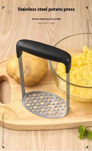 Accessoire de cuisine écologique de haute qualité Presse-purée et hachoir à pommes de terre sûrs et efficaces Outils de légumes polyvalents - Product Image 6