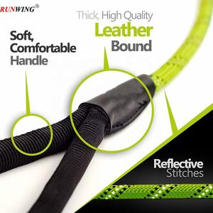 Nuova attrezzatura Bungee per animali domestici lunga 6 piedi al guinzaglio per cani pesanti collari per il Comfort del traffico in Nylon con doppi manici e Clip più resistente imbottita - Product Image 3