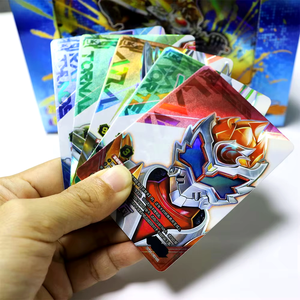 Colección DE CARTAS COLECCIONABLES con logotipo personalizado, juego de cartas con impresión holográfica, comercio con logotipo bordado, juego de cartas de papel de aluminio - Product Image 1