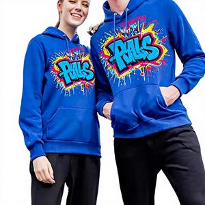 Sudadera con Capucha Extra Grande para Mujer, Estilo Otoñal, Ecológica, de Felpa Francesa de 500 GSM, con Cuello Redondo y Logotipo en Blanco - Product Image 2