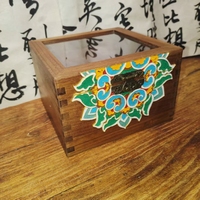 Boîte cloisonnée d'art oriental fait à la main Dunhuang Caisson Souvenir de mariage de qualité supérieure
