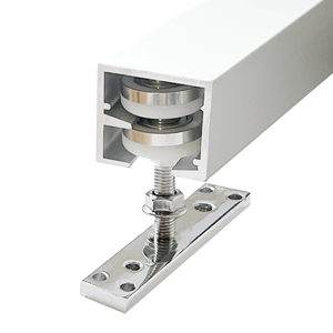 Herrajes para Puertas Plegables, Sistema Oculto de Ruedas Universales, para Divisiones de Madera, Cocina, Balcón, Resistente - Product Image 1