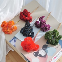 Zachte siliconen rijstkorrel fruit groen landschap succulenten sokkel bloem hotel huis bureau ornamenten kunstbloem