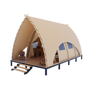 Carpa de Lujo para Turismo de Montaña, Una Habitación, Una Sala de Estar, Impermeable para las Cuatro Estaciones, Tela Oxford, Estructura Galvanizada - Product Image 5