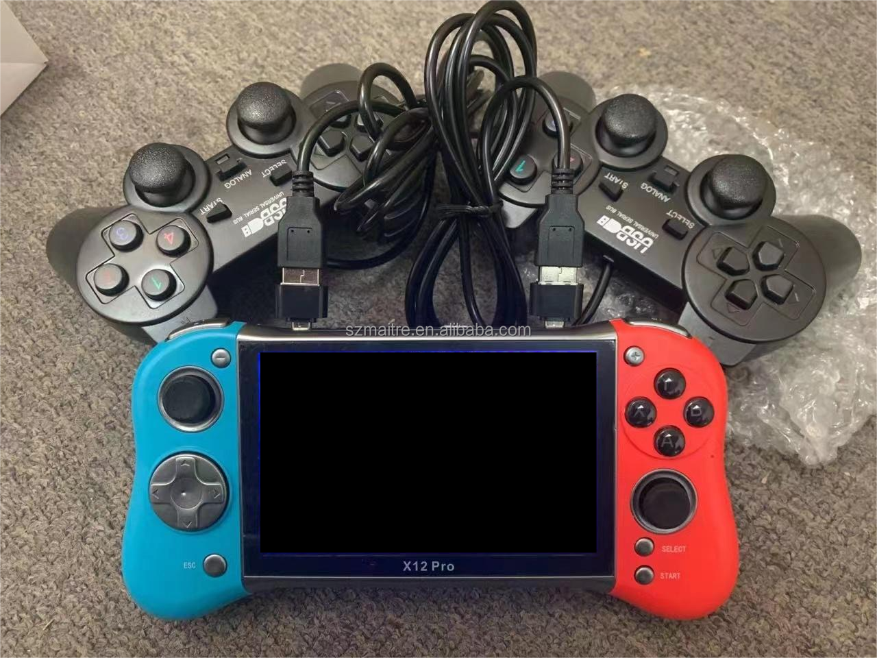 ゲーム機 最新の8GBメモリ3500クラシックゲームX12Proハンドルゲーム