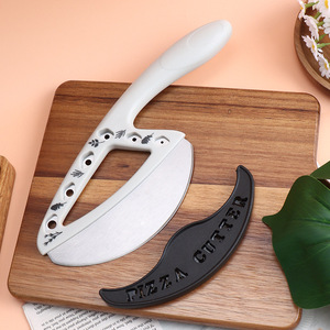 Nouveaux outils de pâtisserie, couvercle de protection en acier inoxydable, couteau à découper multifonctionnel antidérapant pour gâteau et <span class=keywords><strong>pizza</strong></span> - Product Image 6