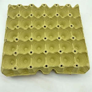 Paquete de 30 Bandejas para Huevos de Pulpa de Bagazo Amarilla, Reciclables, Sin Blanquear, Engrosadas, de Calidad, Resistentes a Impactos y Presión, PandaPack - Product Image 3