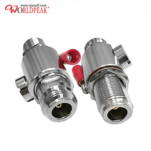 N protector contra sobretensiones de rayos N conector hembra dual a N hembra mamparo pararrayos protección contra pararrayos con GDT 6G - Product Image 5