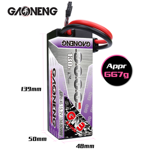 แบตเตอรี่ LiPo GNB GAONENG 9000MAH 4S 4S2P HV 15.2V 130C พร้อมสายเคเบิลและกล่องแข็ง XT90 สำหรับรถแข่ง RC ขนาด 1:8 1/8  รถบรรทุก  งานอดิเรก  แบบออฟโรด - Product Image 5