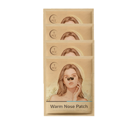 Patch nasal chauffant jetable, vente en gros d'usine, nouvelle forme, patch auto-chauffant pour le nez en hiver