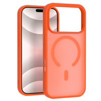 N52 casing ponsel magnetik, sarung HP aneh tahan guncangan kulit Matte terasa PC TPU Anti sidik jari untuk iPhone 17 Pro Max 17 Air