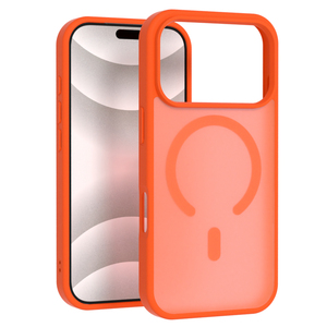 Funda de teléfono magnética <span class=keywords><strong>extraña</strong></span> N52 a prueba de golpes piel mate sensación PC TPU funda de teléfono móvil antihuellas dactilares para iPhone 17 Pro Max 17 Air - Product Image 2