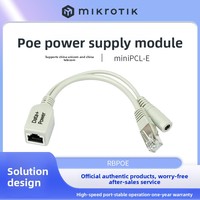 Modul Catu Daya POE Mikrotik RBPOE/RBGPOE & Kabel Jaringan Buatan Cina