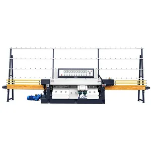 Máquina retificadora de borda em forma de vidro vertical Máquina retificadora de borda plana em linha reta de vidro Máquina retificadora de borda prismática