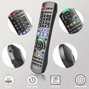 N2QAYB001046 N2QAYB000759 pour télécommande d'enregistreur <span class=keywords><strong>Blu</strong></span>-<span class=keywords><strong>ray</strong></span> <span class=keywords><strong>Panasonic</strong></span> de remplacement avec bouton NETFLIX, DMR-BCT73 - Product Image 2
