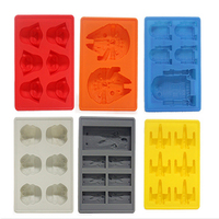Plateau à glaçons en silicone, ensemble de 8 plateaux à whisky Star Ball War, moule à glaçons en Silicone, offre spéciale amazon