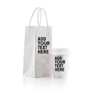 Bolsas de Papel Kraft Personalizadas con su Propio Logotipo para Llevar Comida de Restaurante, Empaque para Entrega de Alimentos, Bolsas para Llevar Comida para el Almuerzo - Product Image 3