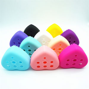 Limpiador y secador de <span class=keywords><strong>brochas</strong></span> de maquillaje de silicona con forma de corazón, nuevo diseño actualizado - Product Image 5