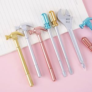 Promotion Logo Creative Tools Gel <b>Pen</b> Wrench Screwdriver Hammer Shape Student Stationery Prizes Wholesale Promotional Gifts - Product Image 3