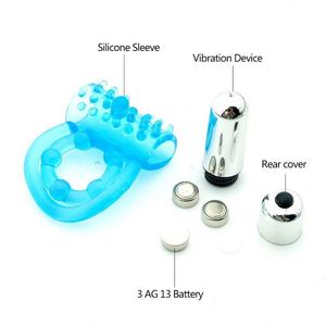 Hot Bán Đôi Vòng Vibrator Người Đàn Ông Của Dương Vật Vòng Khóa Dành Cho Người Lớn Nguồn Cung Cấp Quan Hệ Tình Dục Đồ Chơi Sản Phẩm - Product Image 3