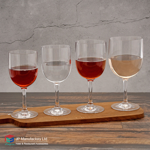 Copa de Vino de Plástico de 300 ml con Forma de Tulipán y Tallo Grueso de Color, Copa de PC para Bar y Club - Product Image 6