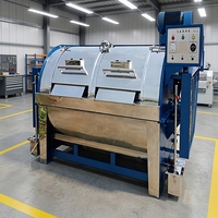 Machine à laver électrique à vapeur, jean automatique de 200Kg de capacité, laine, grand tapis Denim, Machine à laver industrielle