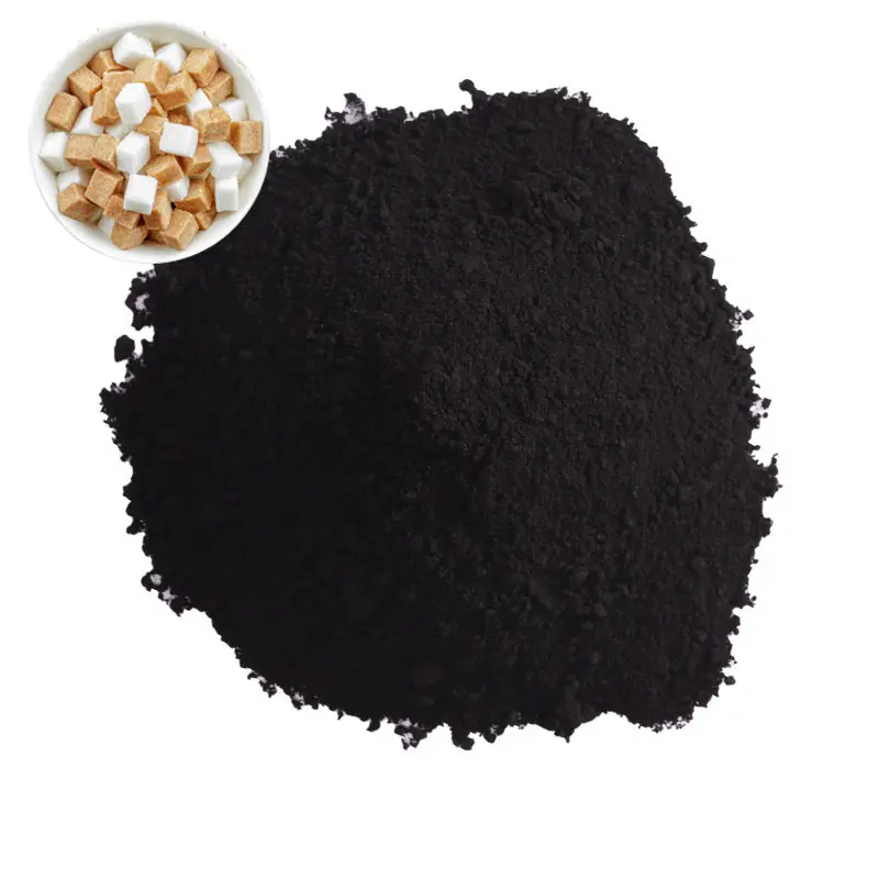 Угольный порошок, кокосовый уголь, активированный уголь для обесцвечивания масла